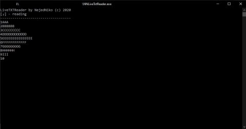LiveTxtReader