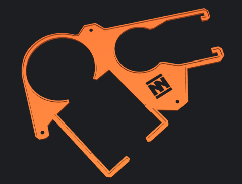 Centauri Carbon Silencer dual-fan GASKET