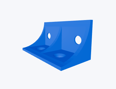 Secondary image for: Angle mount for door clamp for sliding doors