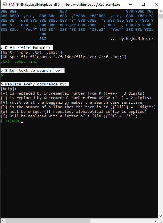 Preview for: ReplaceIN